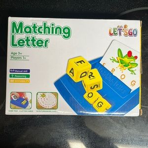Brand new learning matching letters